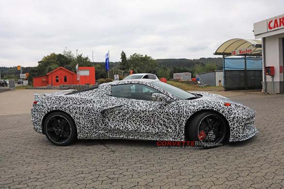 [SPIED] The C8 Mid-Engine Corvette Hits the Nurburgring!