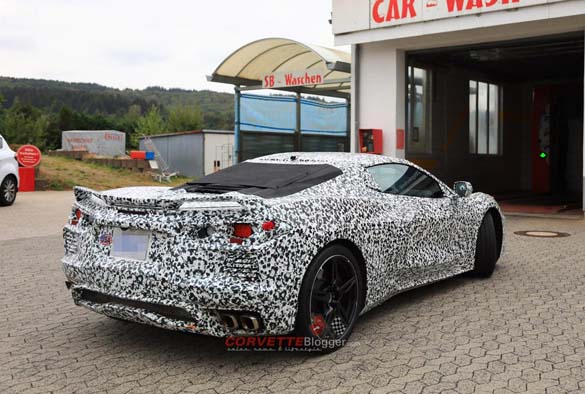 [SPIED] The C8 Mid-Engine Corvette Hits the Nurburgring!