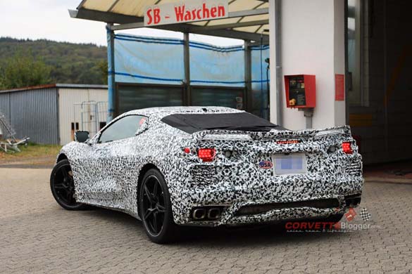 [SPIED] The C8 Mid-Engine Corvette Hits the Nurburgring!