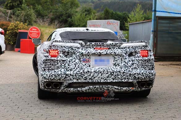 [SPIED] The C8 Mid-Engine Corvette Hits the Nurburgring!