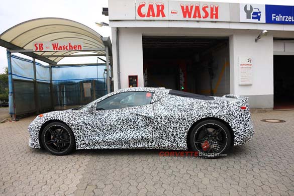 [SPIED] The C8 Mid-Engine Corvette Hits the Nurburgring!