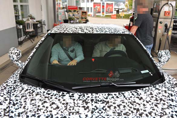 [SPIED] The C8 Mid-Engine Corvette Hits the Nurburgring!