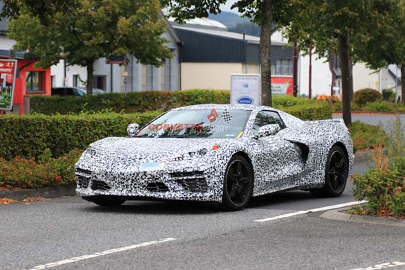 [SPIED] The C8 Mid-Engine Corvette Hits the Nurburgring!