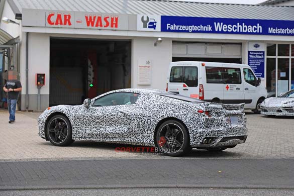 [SPIED] The C8 Mid-Engine Corvette Hits the Nurburgring!