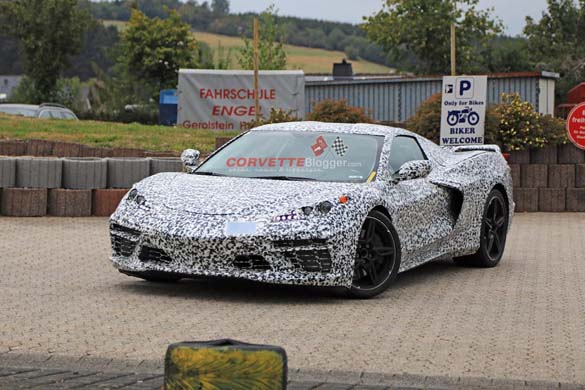 [SPIED] The C8 Mid-Engine Corvette Hits the Nurburgring!