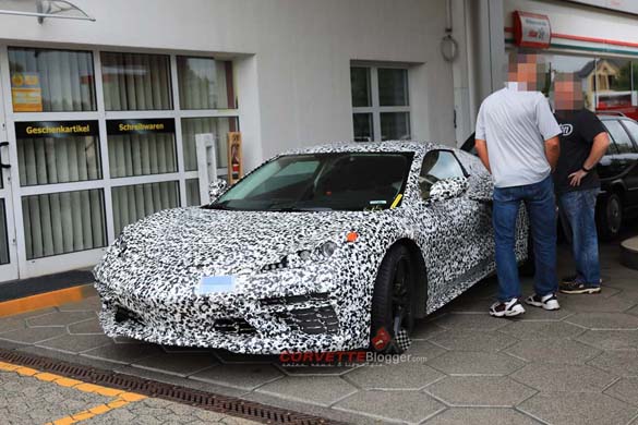 [SPIED] The C8 Mid-Engine Corvette Hits the Nurburgring!