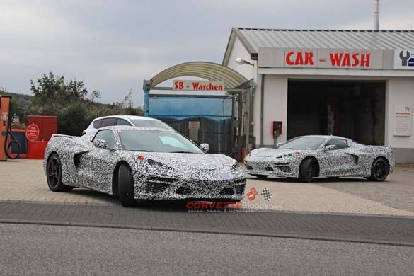 [SPIED] The C8 Mid-Engine Corvette Hits the Nurburgring!