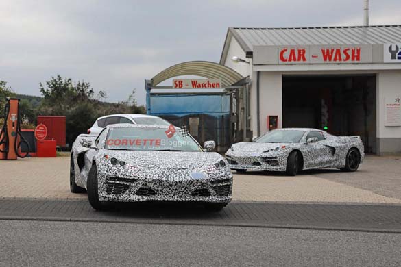 [SPIED] The C8 Mid-Engine Corvette Hits the Nurburgring!