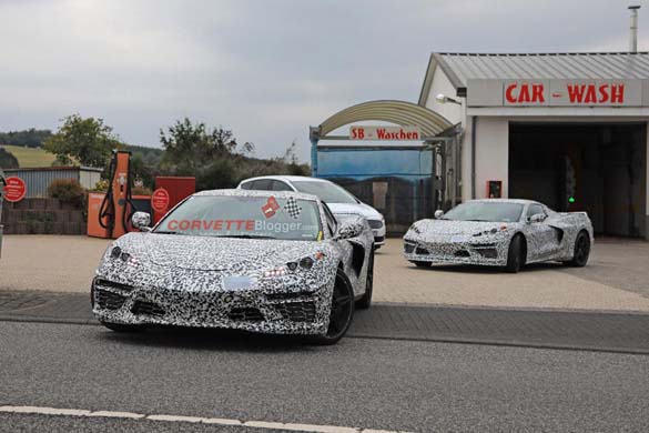 [SPIED] The C8 Mid-Engine Corvette Hits the Nurburgring!