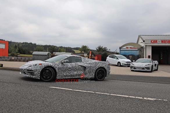 [SPIED] The C8 Mid-Engine Corvette Hits the Nurburgring!
