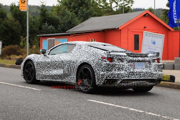 [SPIED] The C8 Mid-Engine Corvette Hits the Nurburgring!