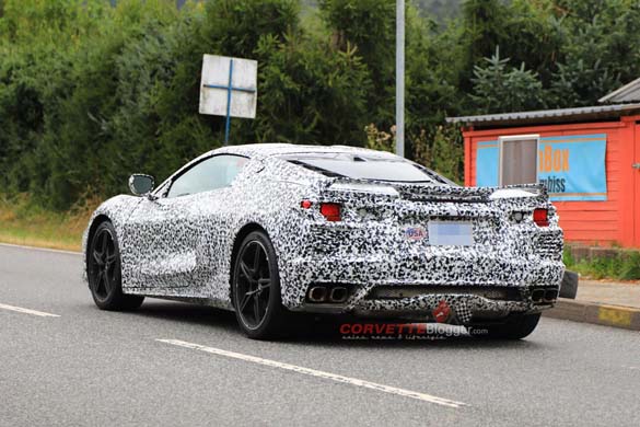 [SPIED] The C8 Mid-Engine Corvette Hits the Nurburgring!