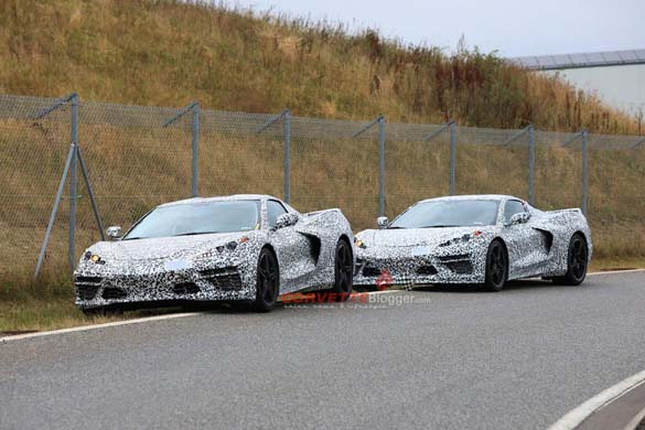 [SPIED] The C8 Mid-Engine Corvette Hits the Nurburgring!