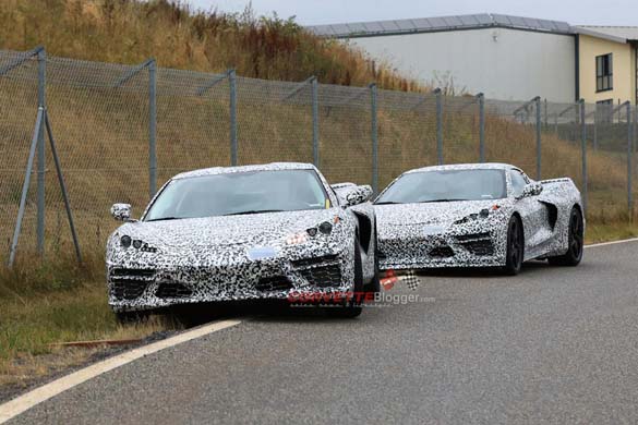 [SPIED] The C8 Mid-Engine Corvette Hits the Nurburgring!