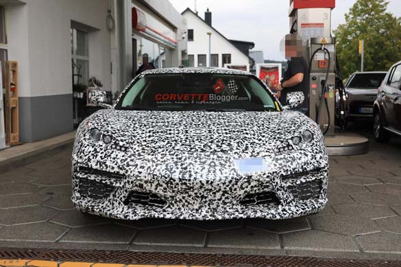[SPIED] The C8 Mid-Engine Corvette Hits the Nurburgring!