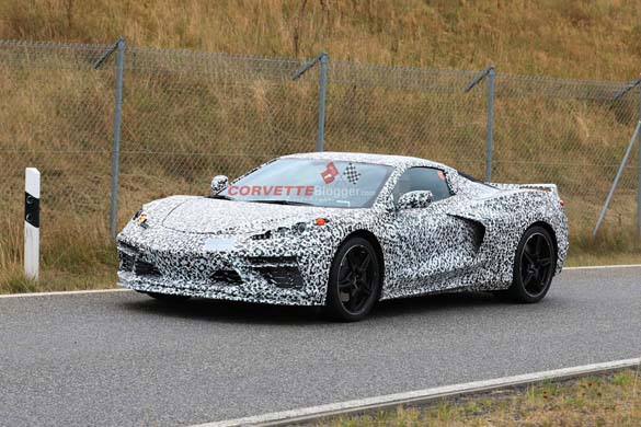 [SPIED] The C8 Mid-Engine Corvette Hits the Nurburgring!