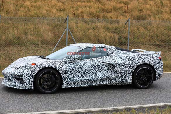 [SPIED] The C8 Mid-Engine Corvette Hits the Nurburgring!