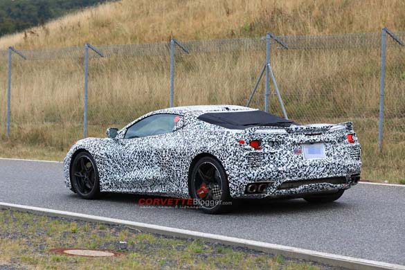 [SPIED] The C8 Mid-Engine Corvette Hits the Nurburgring!