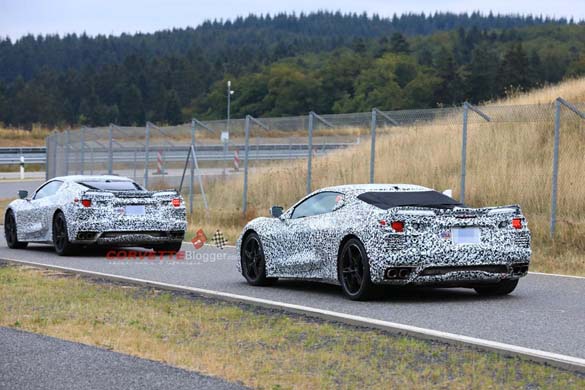 [SPIED] The C8 Mid-Engine Corvette Hits the Nurburgring!