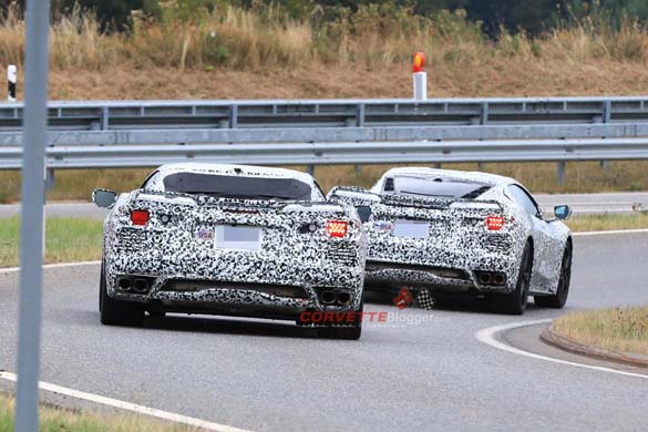 [SPIED] The C8 Mid-Engine Corvette Hits the Nurburgring!
