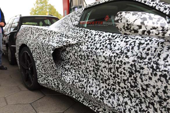 [SPIED] The C8 Mid-Engine Corvette Hits the Nurburgring!