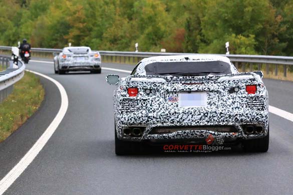 [SPIED] The C8 Mid-Engine Corvette Hits the Nurburgring!