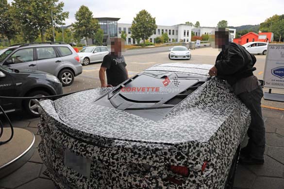 [SPIED] The C8 Mid-Engine Corvette Hits the Nurburgring!