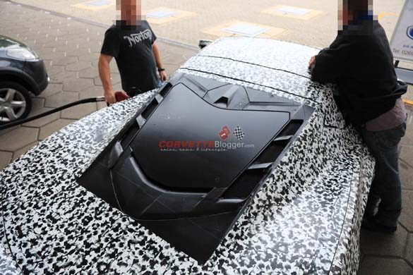 Patent Application Details C8 Corvette's Engine Compartment Cooling Vents