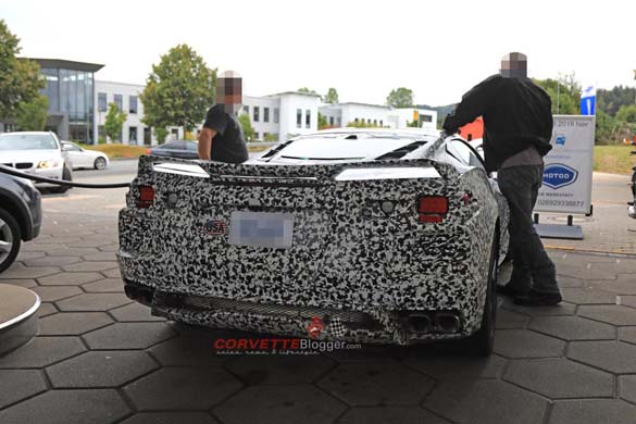 [SPIED] The C8 Mid-Engine Corvette Hits the Nurburgring!
