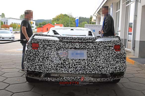 [SPIED] The C8 Mid-Engine Corvette Hits the Nurburgring!