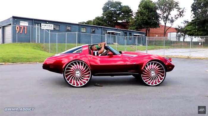 [VIDEO] C3 Corvette Whip Rolling on 30 Inch Forgiatos