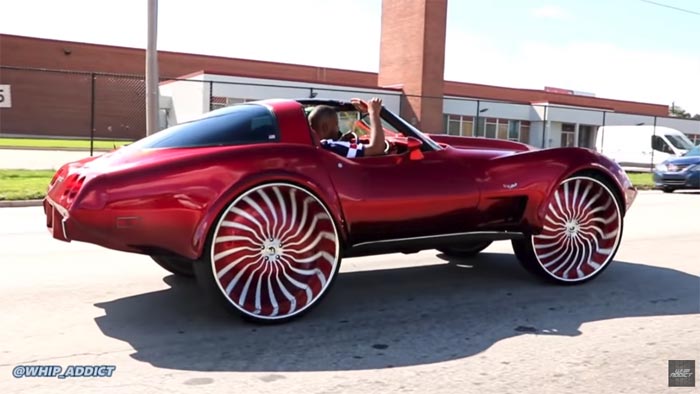 [VIDEO] C3 Corvette Whip Rolling on 30-Inch Forgiatos