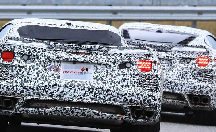 C8 Mid-Engine Corvette Spy photos from the Nurburgring