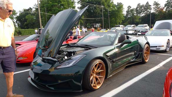 The 2018 Corvettes on Woodward Charity Food Drive