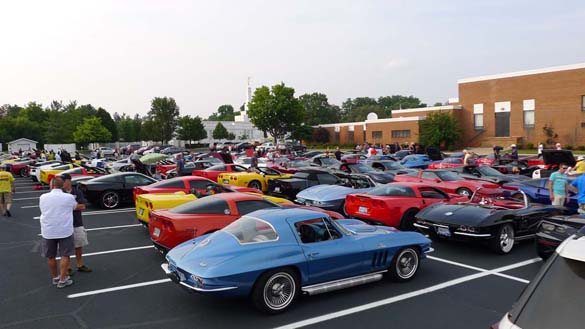 The 2018 Corvettes on Woodward Charity Food Drive