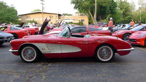 The 2018 Corvettes on Woodward Charity Food Drive