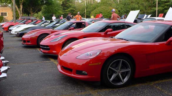 The 2018 Corvettes on Woodward Charity Food Drive