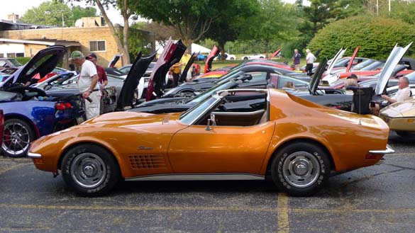 The 2018 Corvettes on Woodward Charity Food Drive