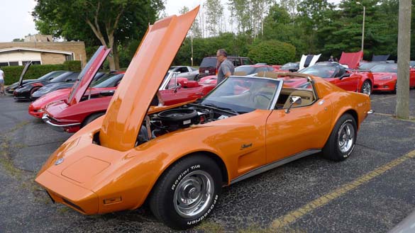 The 2018 Corvettes on Woodward Charity Food Drive