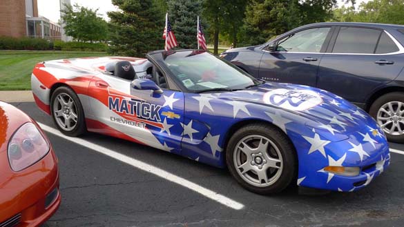 The 2018 Corvettes on Woodward Charity Food Drive