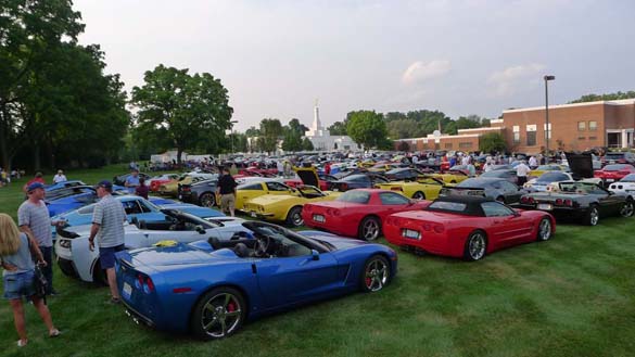 The 2018 Corvettes on Woodward Charity Food Drive