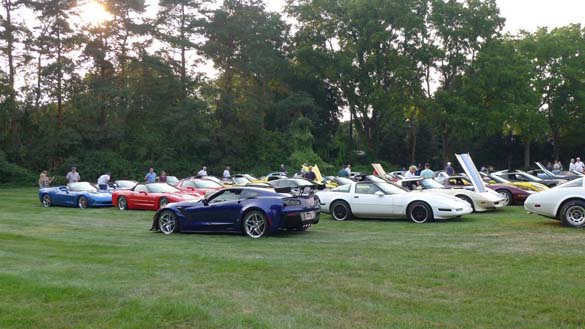 The 2018 Corvettes on Woodward Charity Food Drive