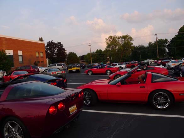 The 2018 Corvettes on Woodward Charity Food Drive