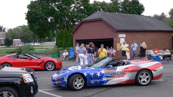 The 2018 Corvettes on Woodward Charity Food Drive