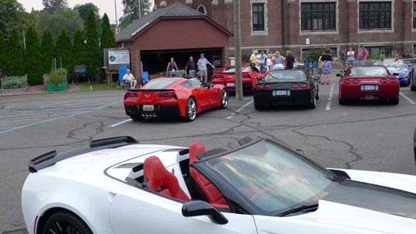 The 2018 Corvettes on Woodward Charity Food Drive