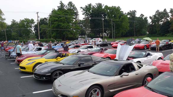 The 2018 Corvettes on Woodward Charity Food Drive