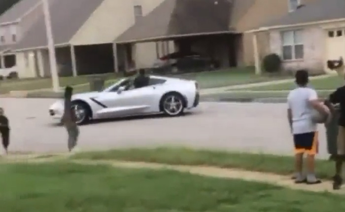 [VIDEO] Neighbors Not Happy With Corvette Driver's Stunting On Neighborhood Streets