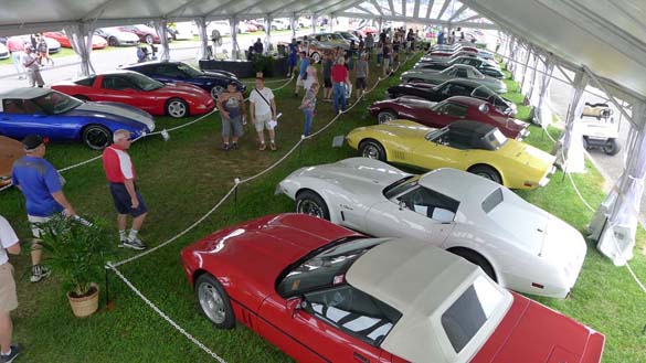 The NCRS Gallery VXVIII at Corvettes at Carlisle