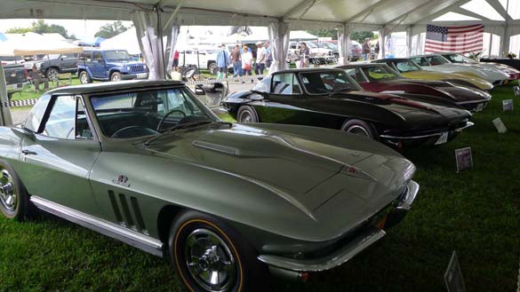 The NCRS Gallery VXVIII at Corvettes at Carlisle