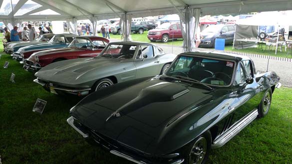 The NCRS Gallery VXVIII at Corvettes at Carlisle